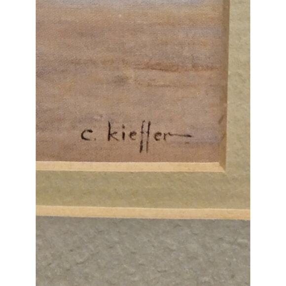 Framed Art Print Crista Kieffer Boy At The Beach Vintage - Picture 2 of 12